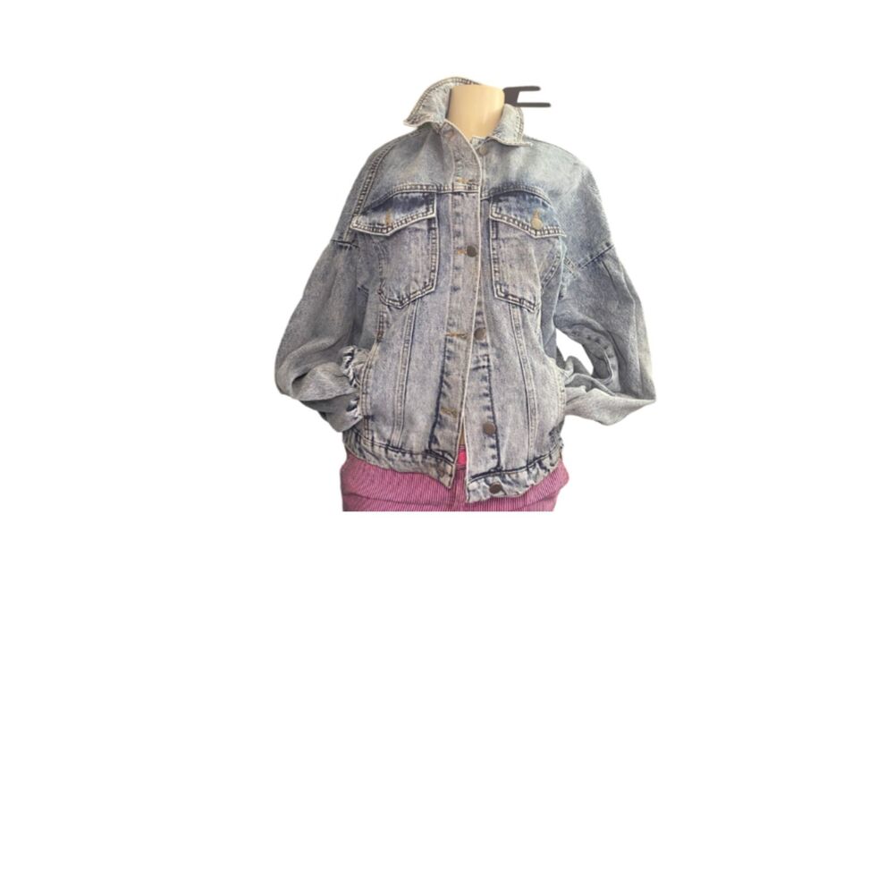 Blue Denim Jeans Jacket by Nasty Gal Collection ***NWT***